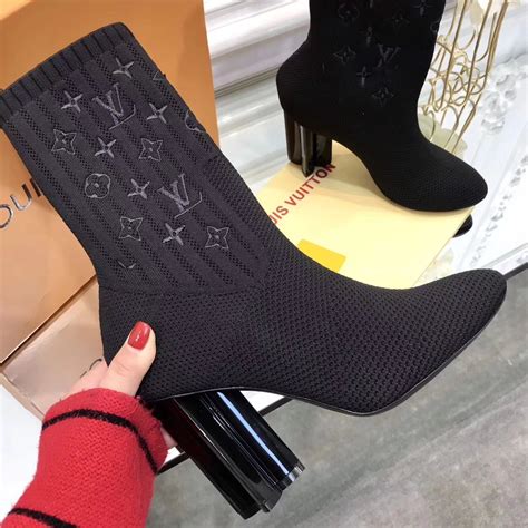 louis vuitton aocks|louis vuitton sock ankle boots.